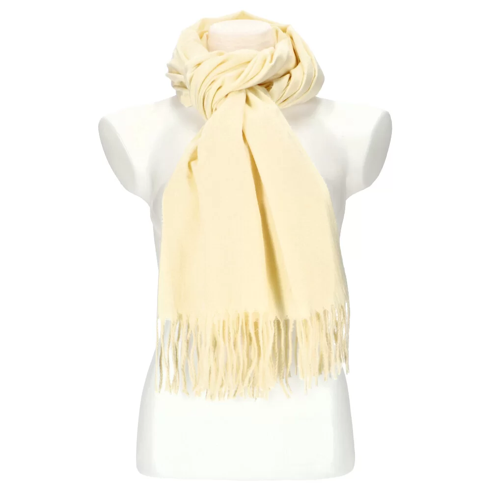Woman winter scarf 29009B - WHITE - ModaServerPro